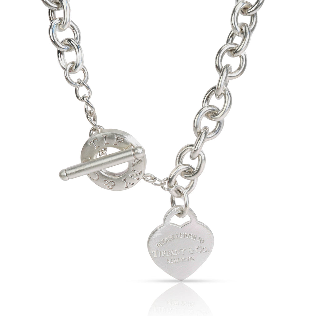 18K Tiffany Heart Tag Necklace