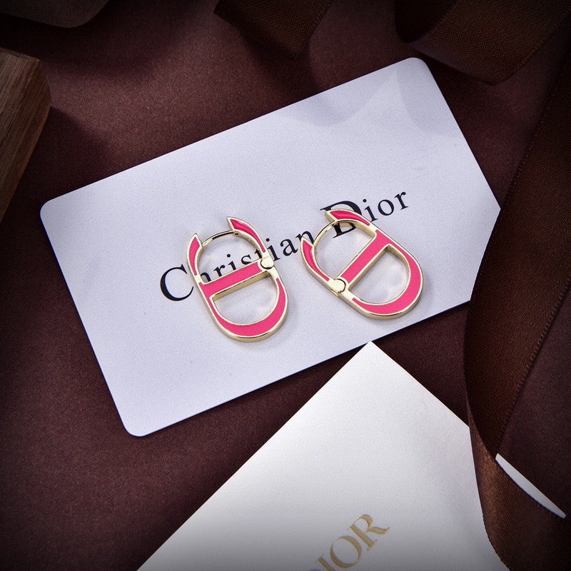 18K Dior 30 Montaigne Pink Earring