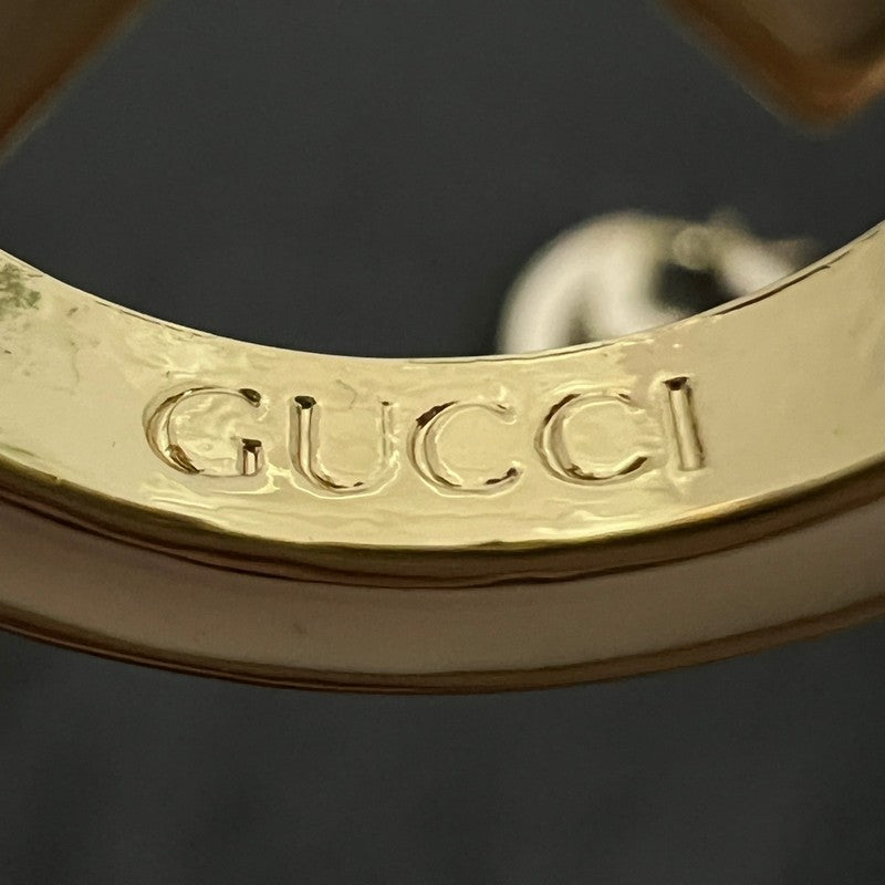 18K Double Gucci Color Hollow Earrings