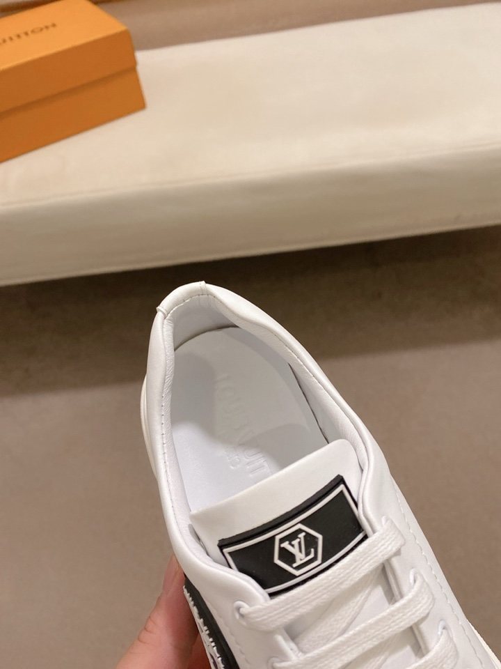 Louis Vuitton Emblem Low-Top Sneakers — front