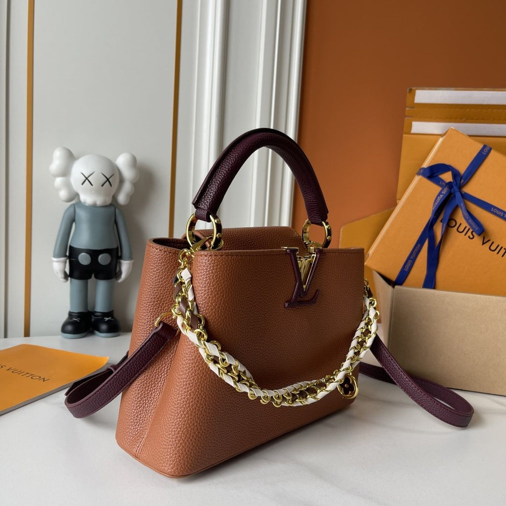 Louis Vuitton Capucines Daydream Floral Chain Handbag — hero