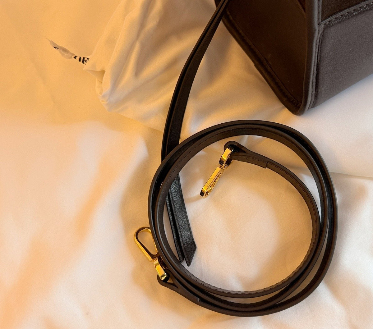 Loewe Amazona180 Top-Handle Shoulder Bag — detail