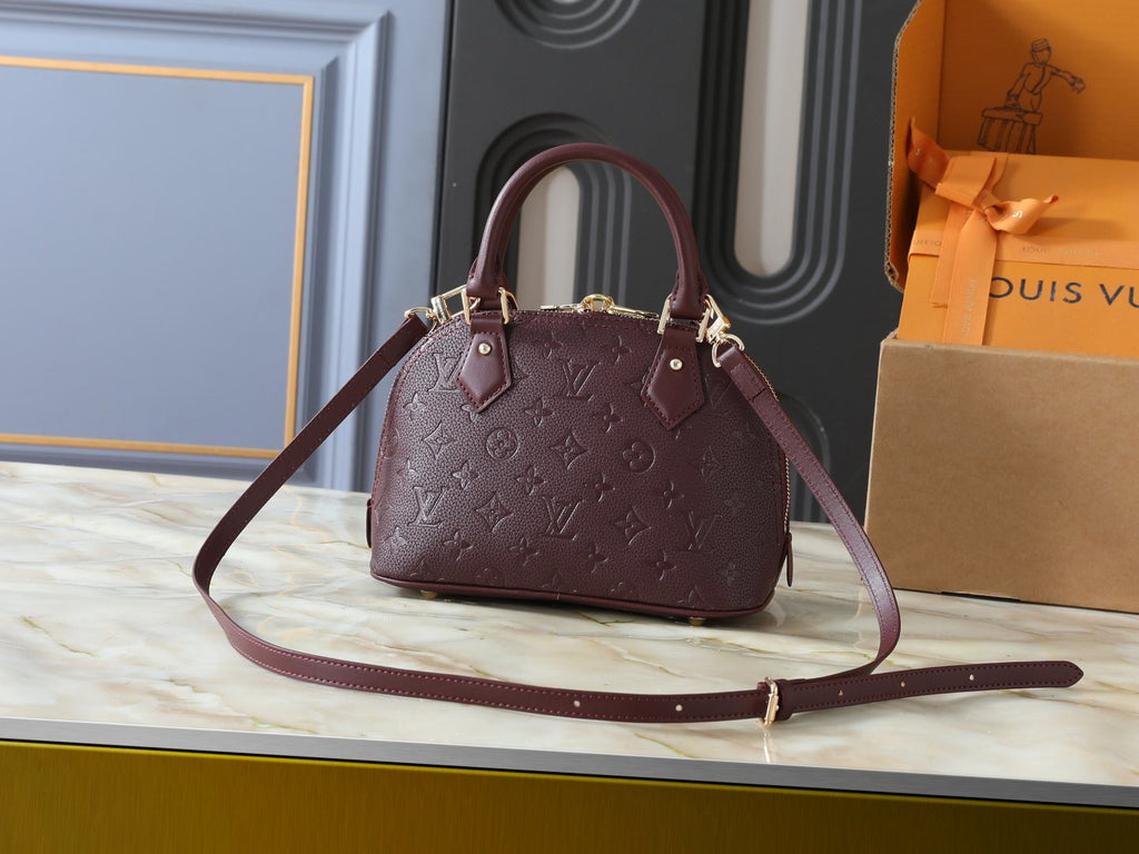 Louis Vuitton Alma BB Monogram Empreinte Bag — back