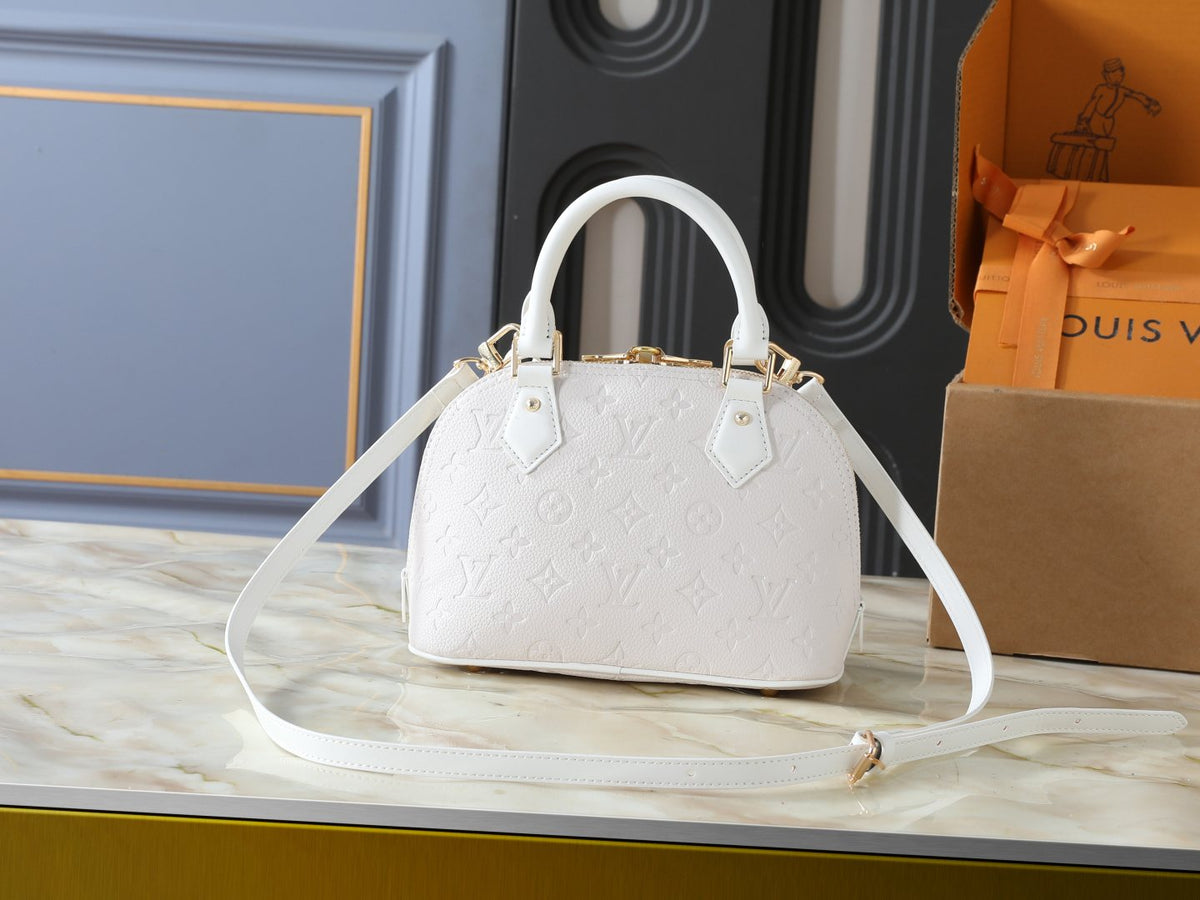 Louis Vuitton Alma BB Monogram Empreinte Bag — back