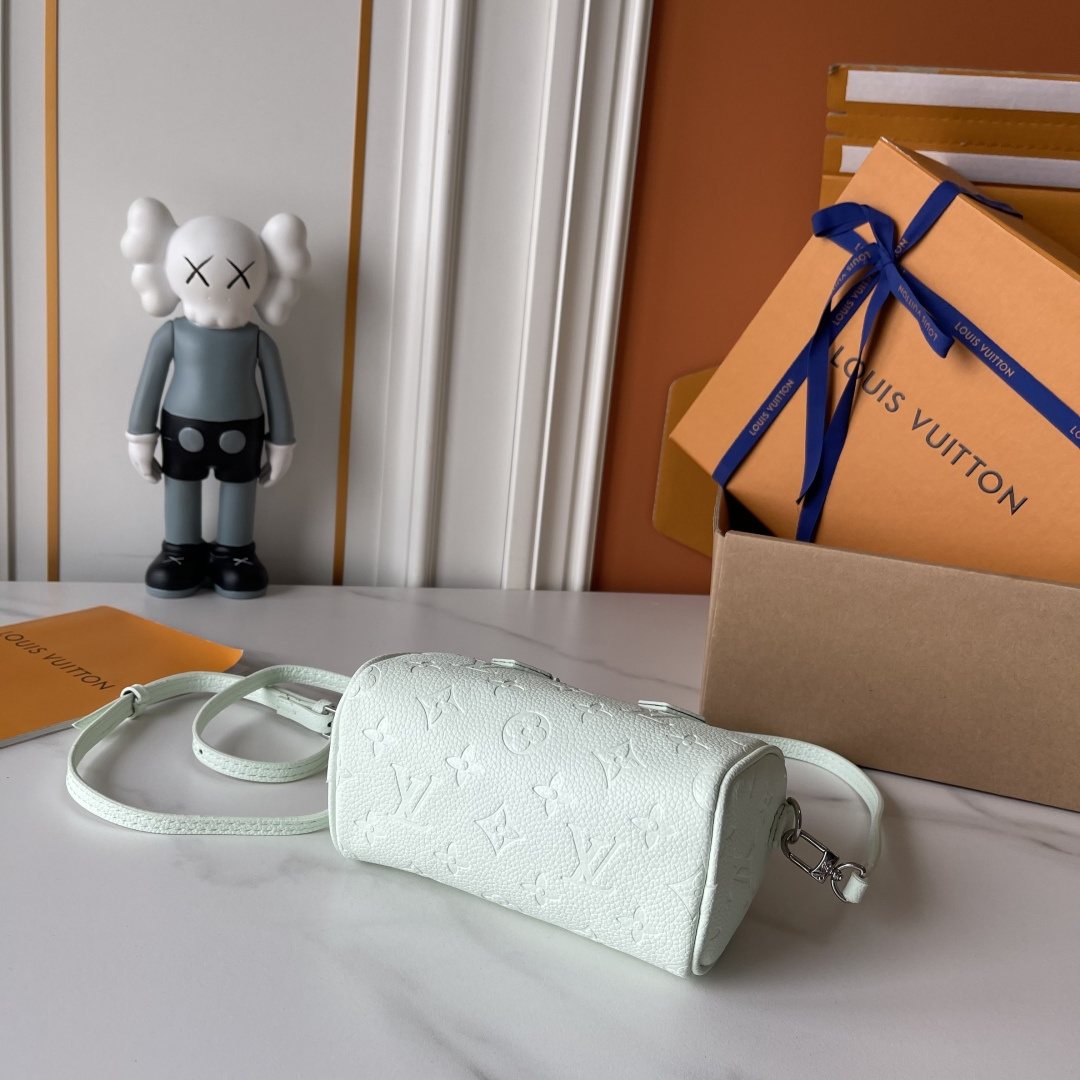 Louis Vuitton Nano Speedy Monogram Empreinte Bag — back