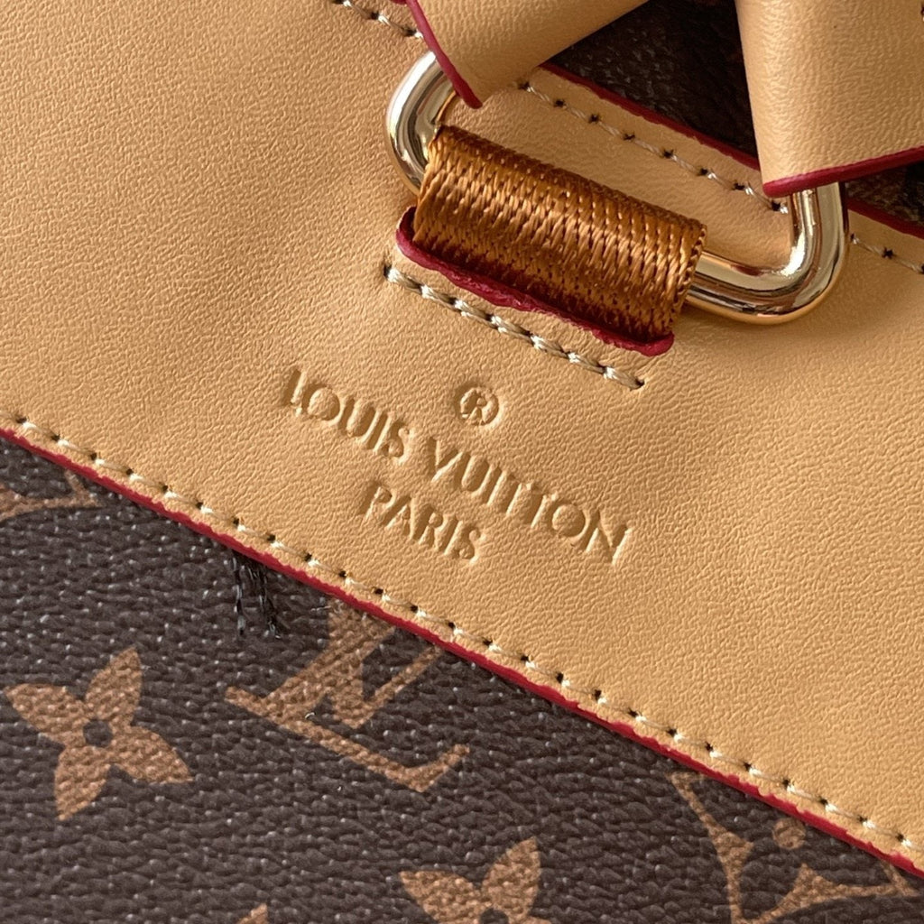 Louis Vuitton Christopher Multicolor Monogram Backpack — detail