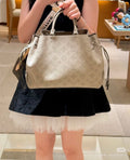 Louis Vuitton Hina Mahina Monogram Tote — model