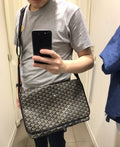 Goyard Capetien Patterned Messenger Bag — hero