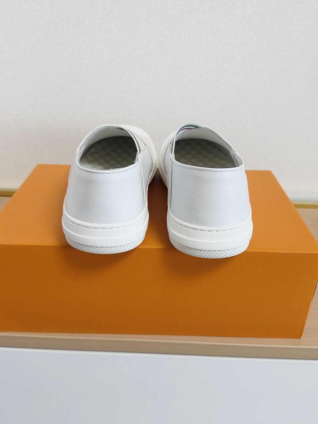 Gucci Toe-Cap Slip-On Shoes — back