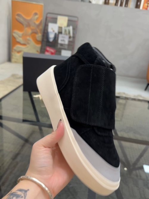 Fear of God Strap High-Top Sneakers — side