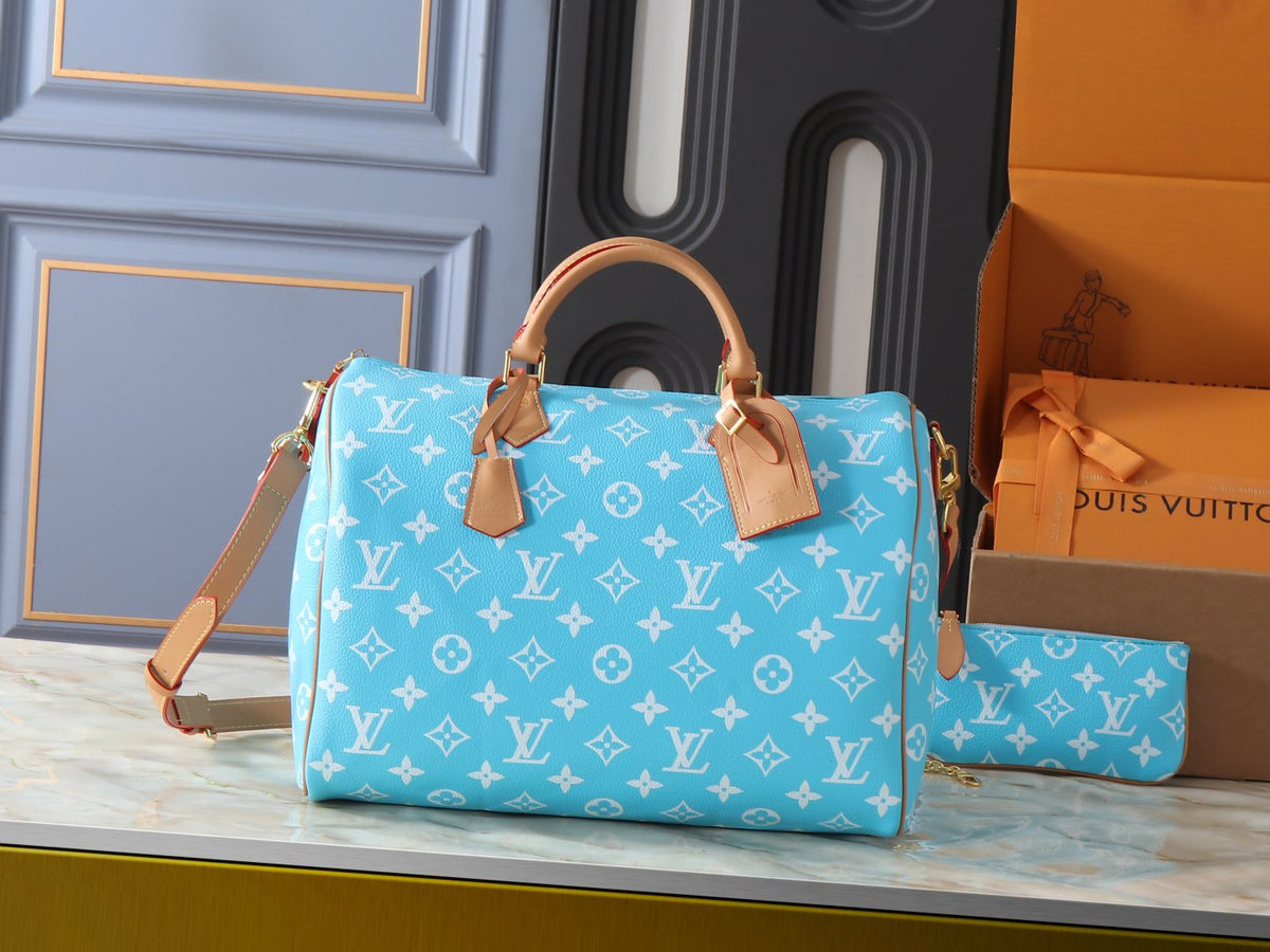 Louis Vuitton Speedy Bandoulière Monogram Duffel Bag — hero
