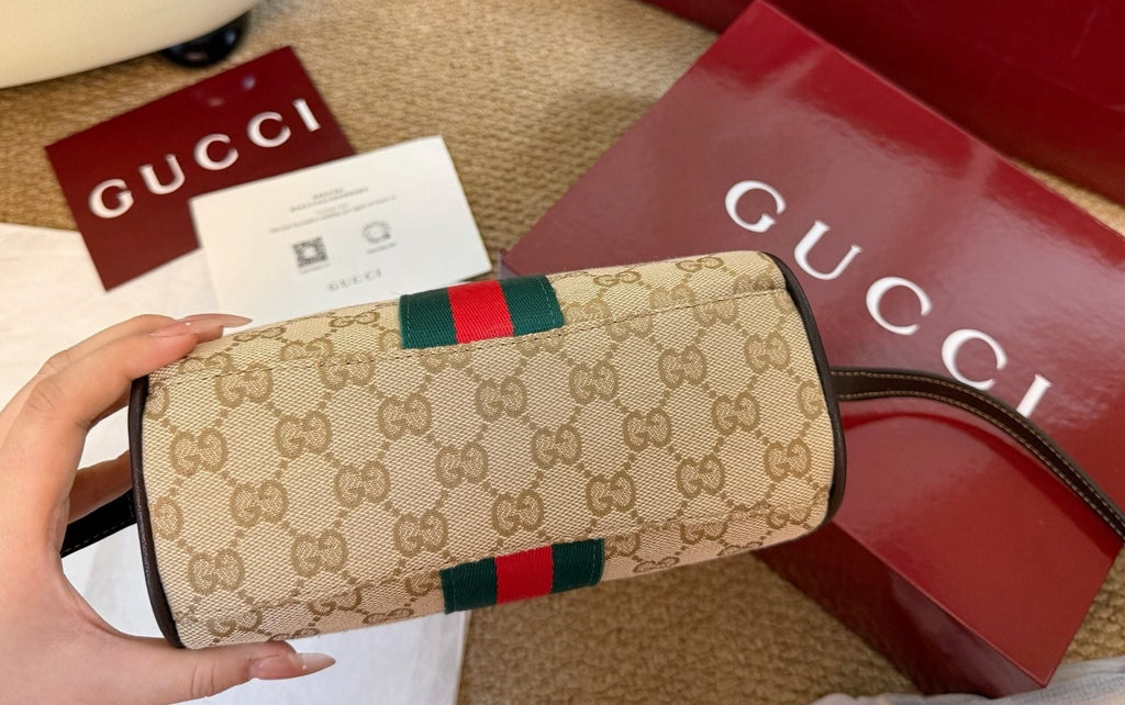 Gucci Horsebit 1955 Camera Bag — back