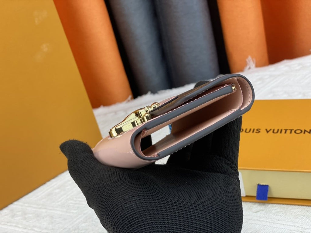 Louis Vuitton Monogram Trunk-Clasp Compact Wallet — detail