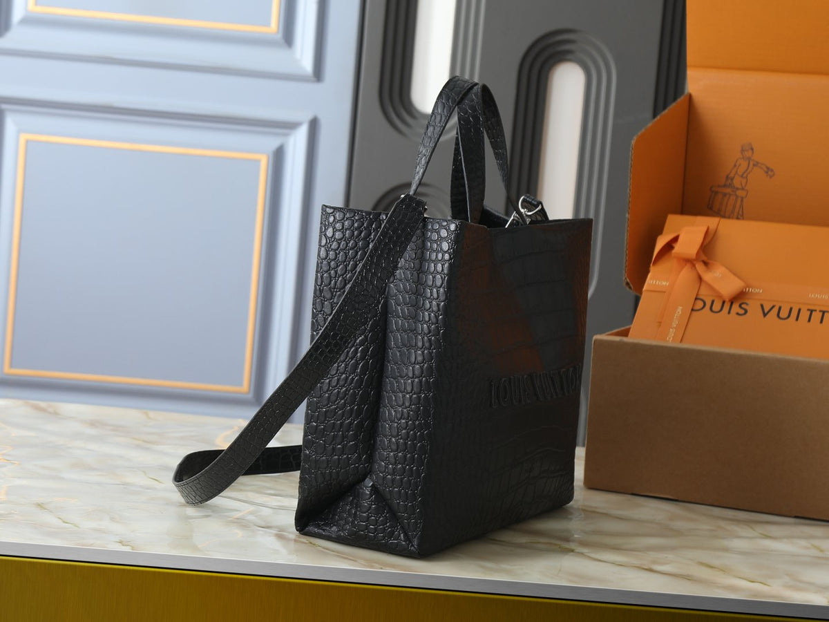 Louis Vuitton Shopper Tote Bag — side