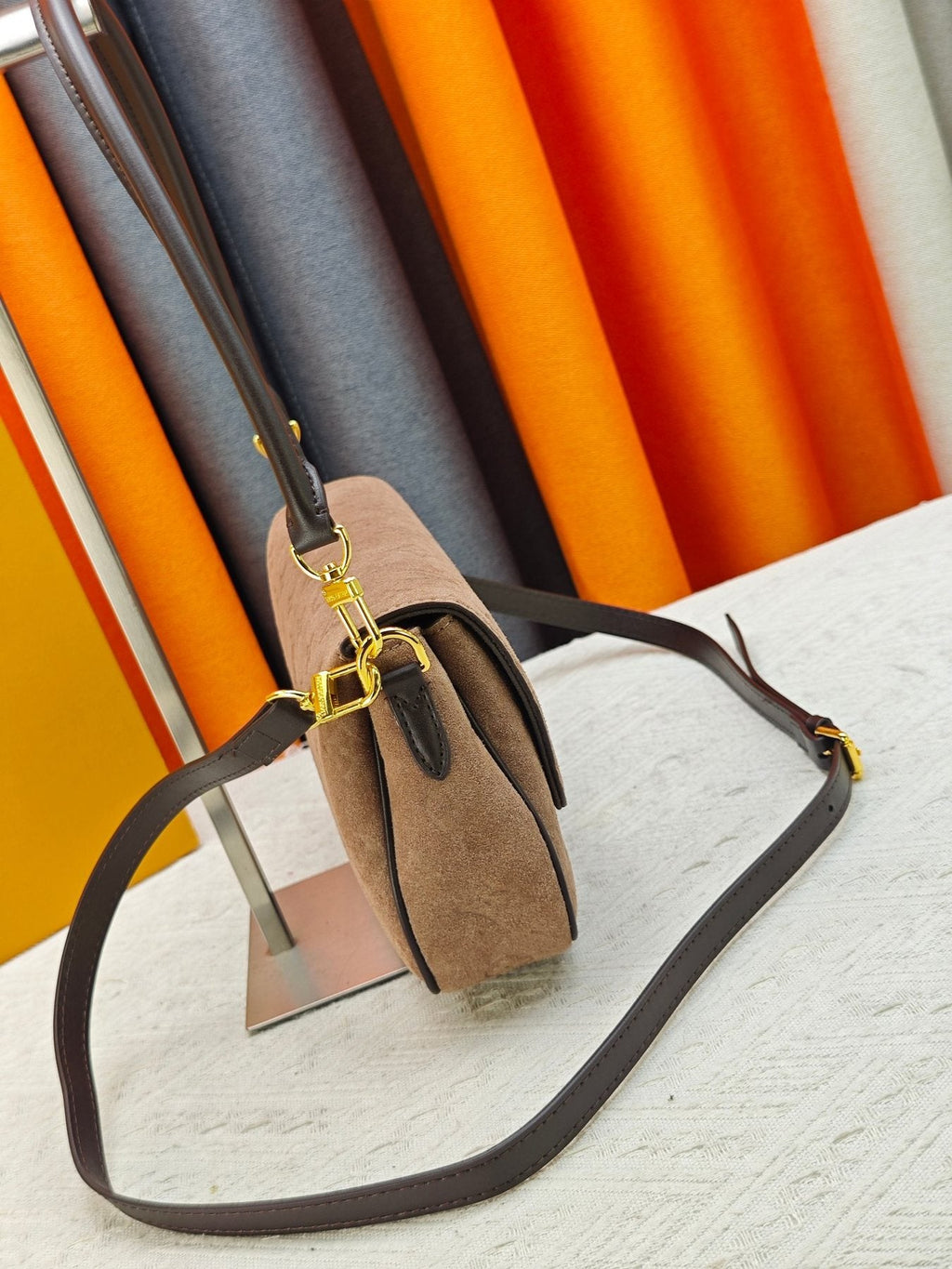 Louis Vuitton Pochette Métis Soft Monogram Empreinte Crossbody Bag — side