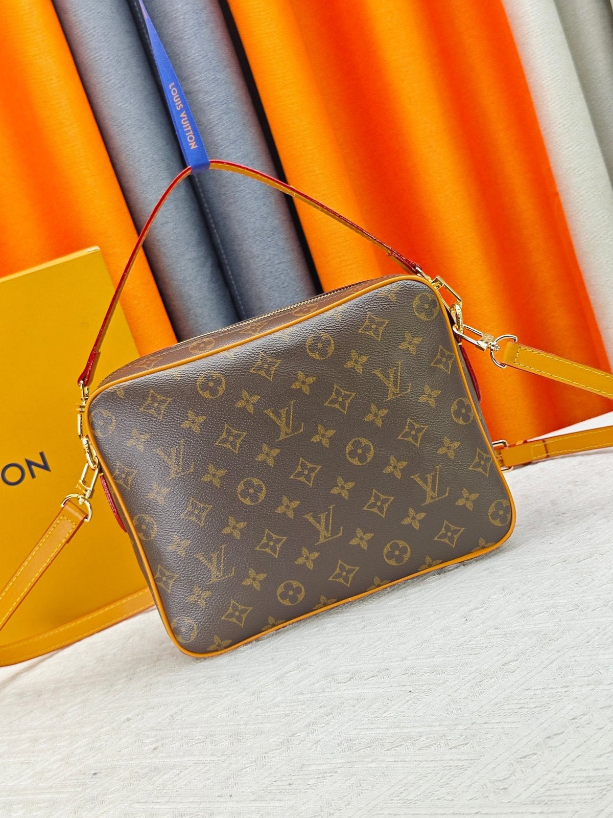 Louis Vuitton Nil Monogram Crossbody Bag — back