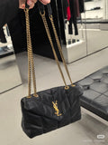 Saint Laurent Loulou Puffer Quilted Shoulder Bag — hero