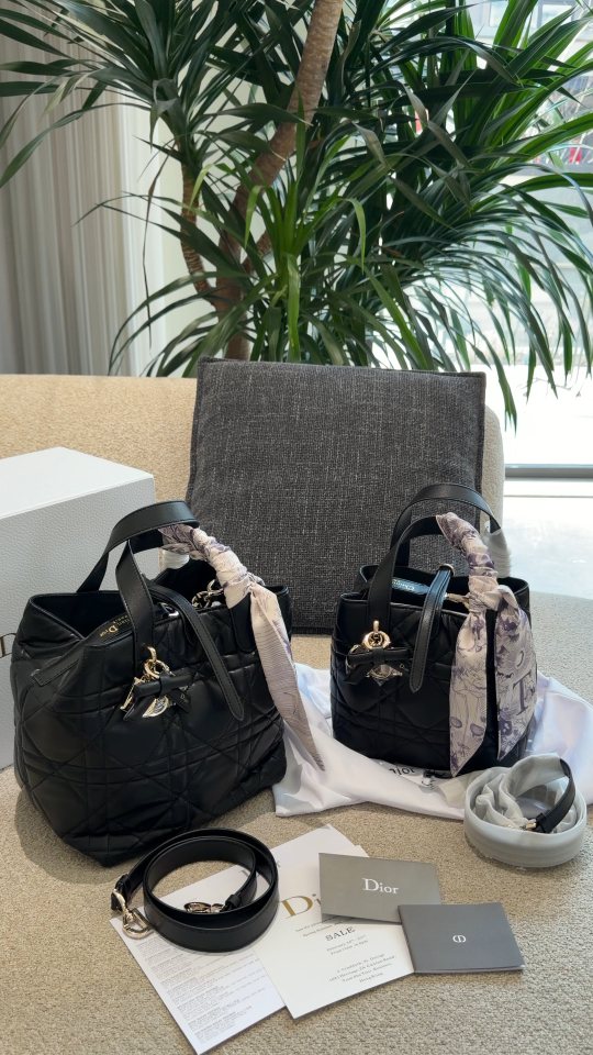 Dior Toujours Upright Quilted Handbag — comparison