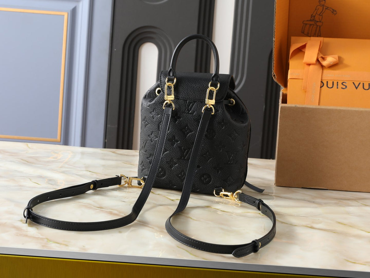 Louis Vuitton Montsouris BB Monogram Backpack — back
