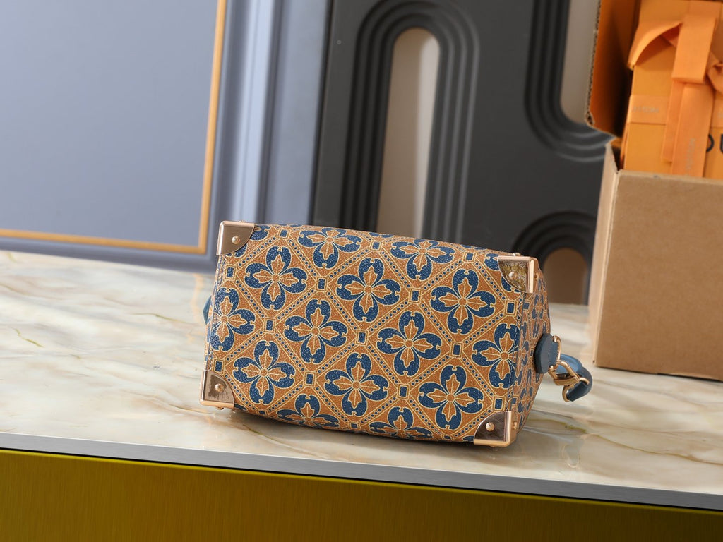 Louis Vuitton Speedy Millefleurs Floral Top-Handle Bag — back