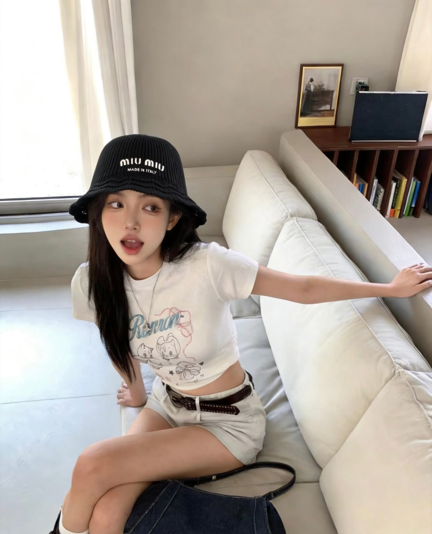 Miumiu Sweet, Knitted, Basin Hat